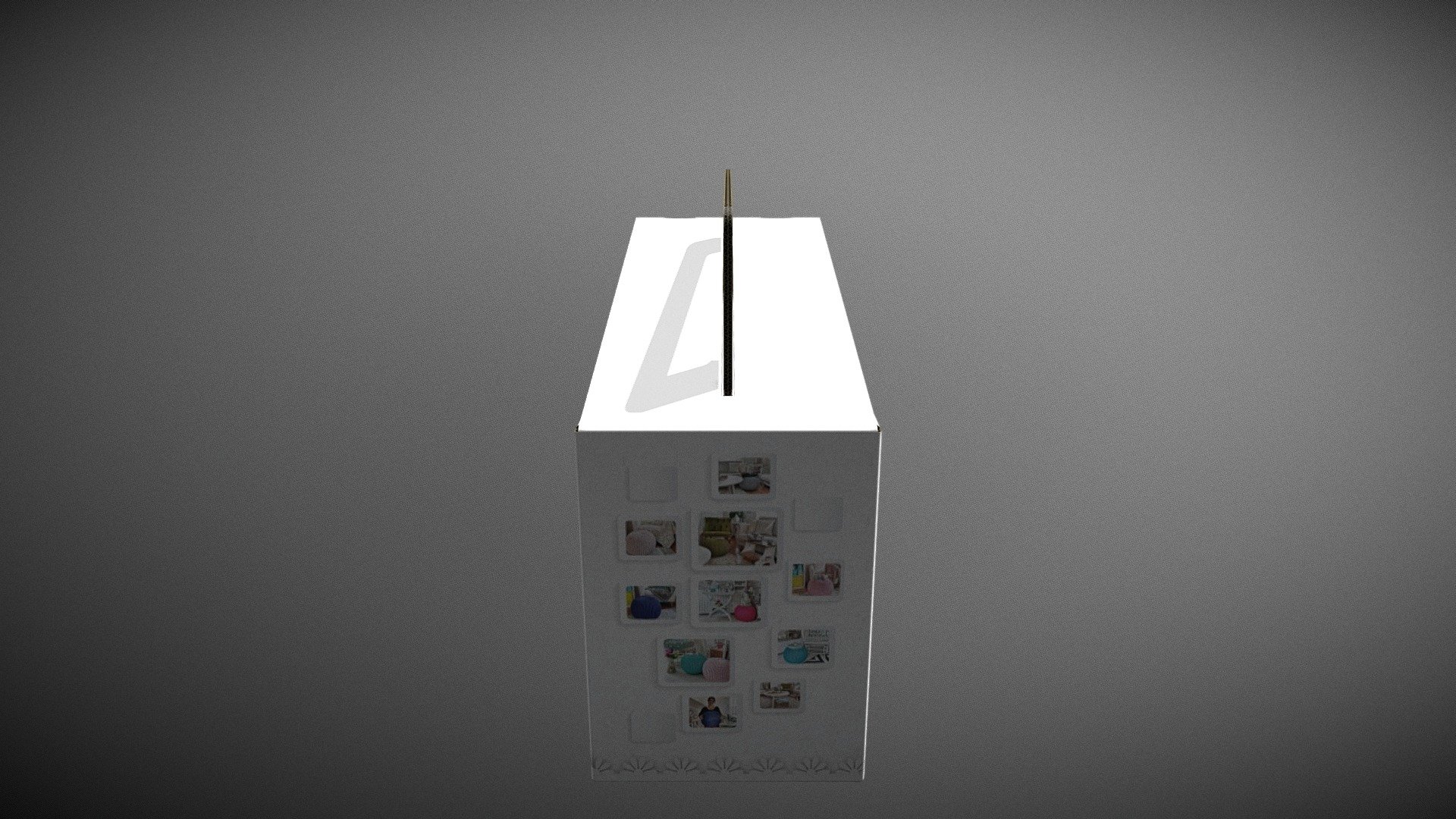 Oblique Rectangle Carton Box