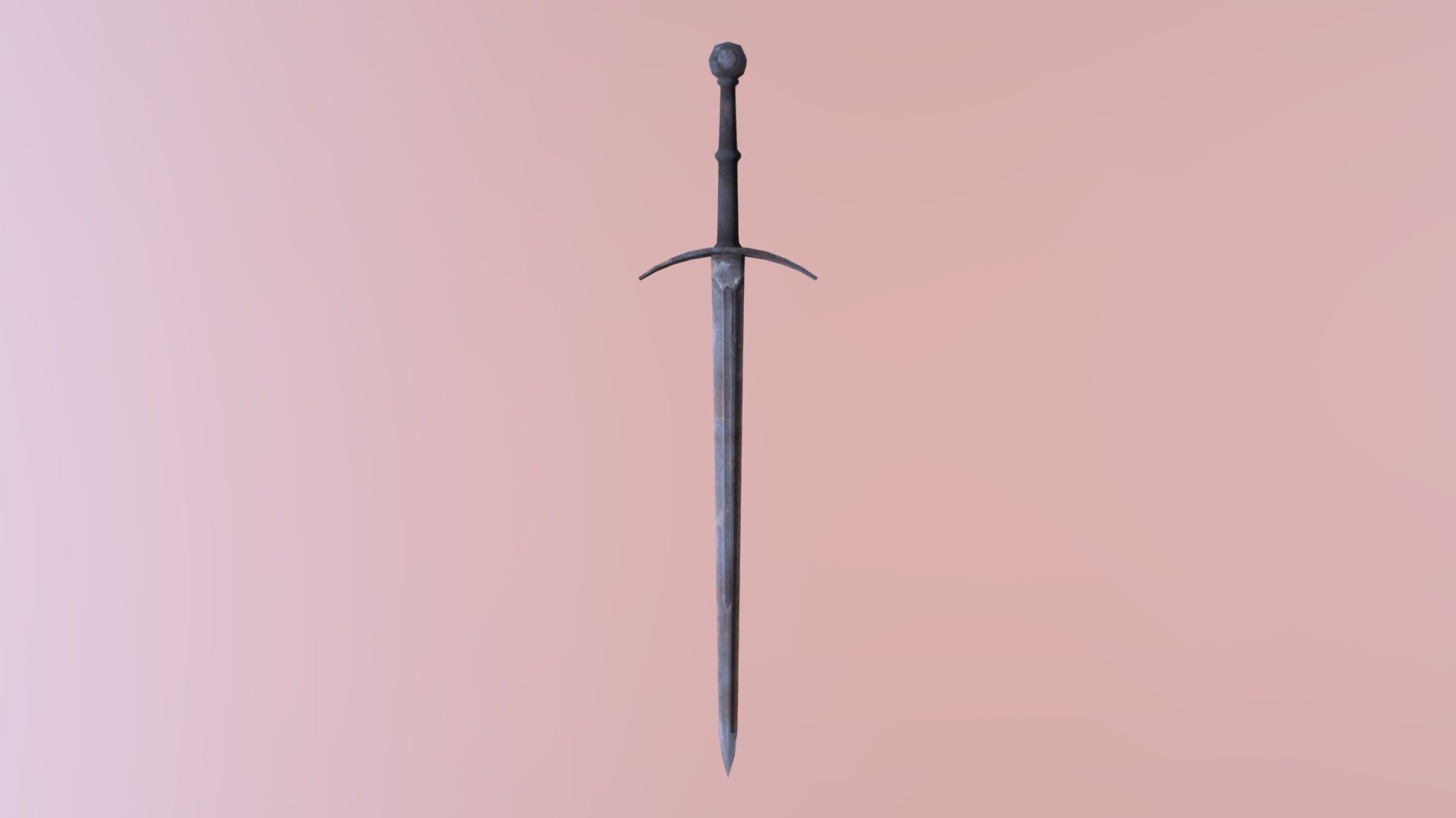 Bastard Sword - 3d Model By Beholdmidia [738fb40] - Sketchfab