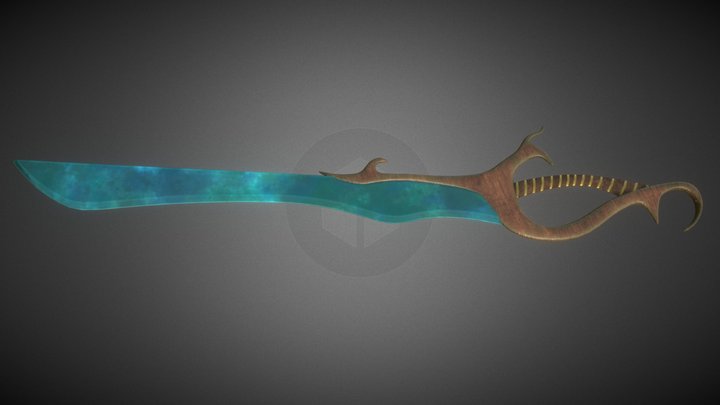 Fantasy Sword Ver.2 3D Model