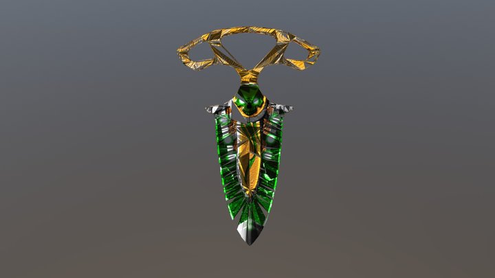 Shadow Daggers | The Skull of Death 3D Model