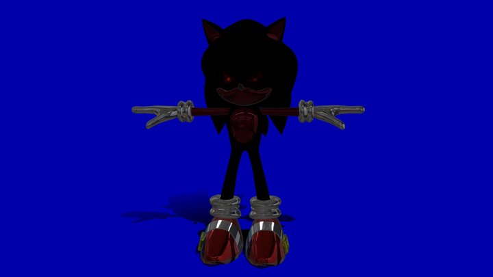 Sonic.exe from fnf - Download Free 3D model by Omega.Rabatich  (@Omega.Rabatich) [bc5eb1d]