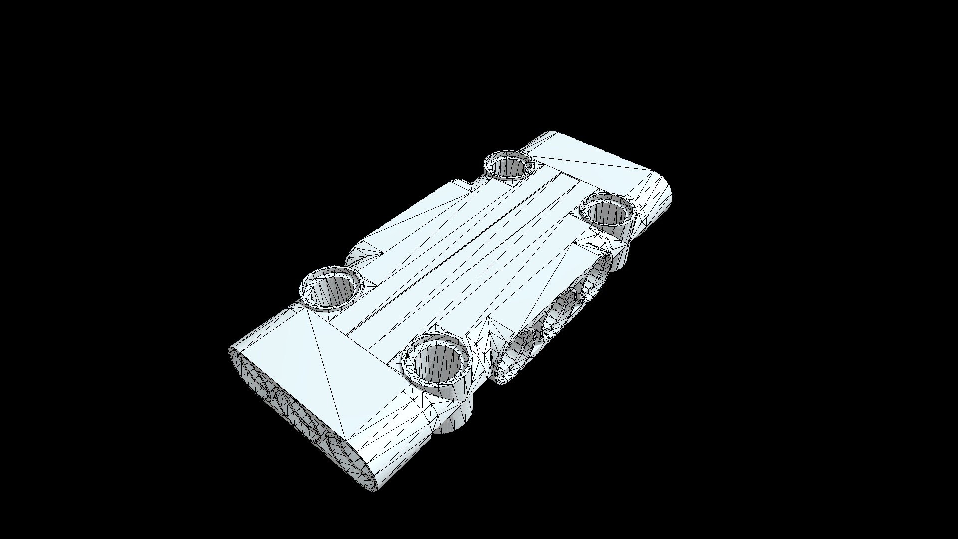Panel Plate 3 x 7 x 1 - Download Free 3D model by 2XstreamRobotics ...