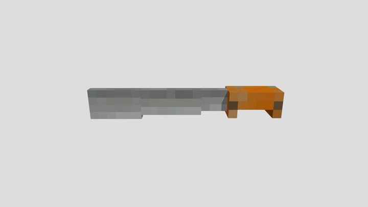 machete 3D Model