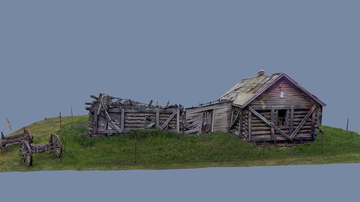 Perrenoud Farmhouse 3D Model