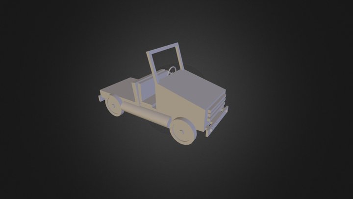 Carrinho 3D Model