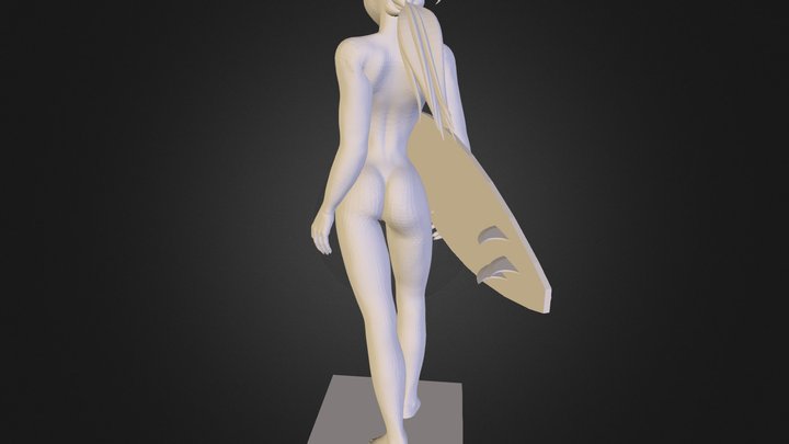 Surfeuse  3D Model