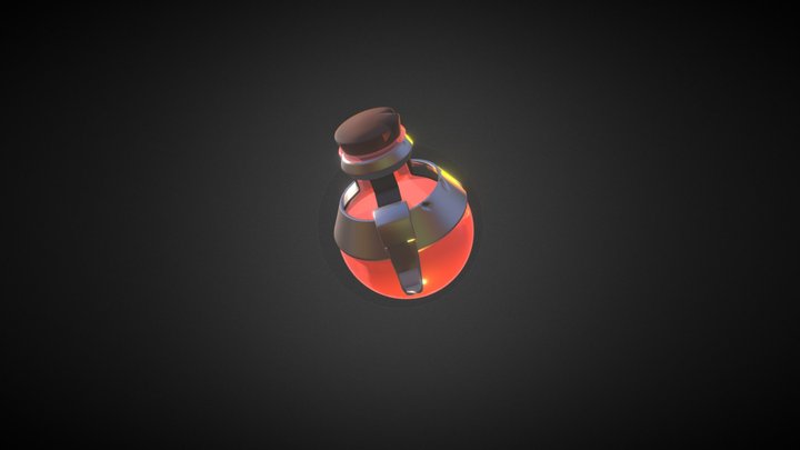 League of Legends - Health Potion 3D Model