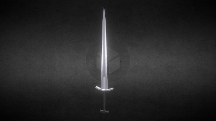 TESV: Skyrim - Iron Sword 3D Model