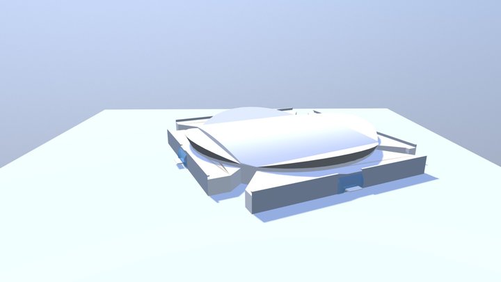 Sarda Vallabhbhai Patel Stadium 3D Model