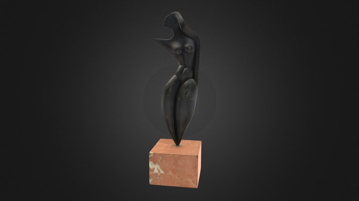 Escultura "Dona" 3D Model