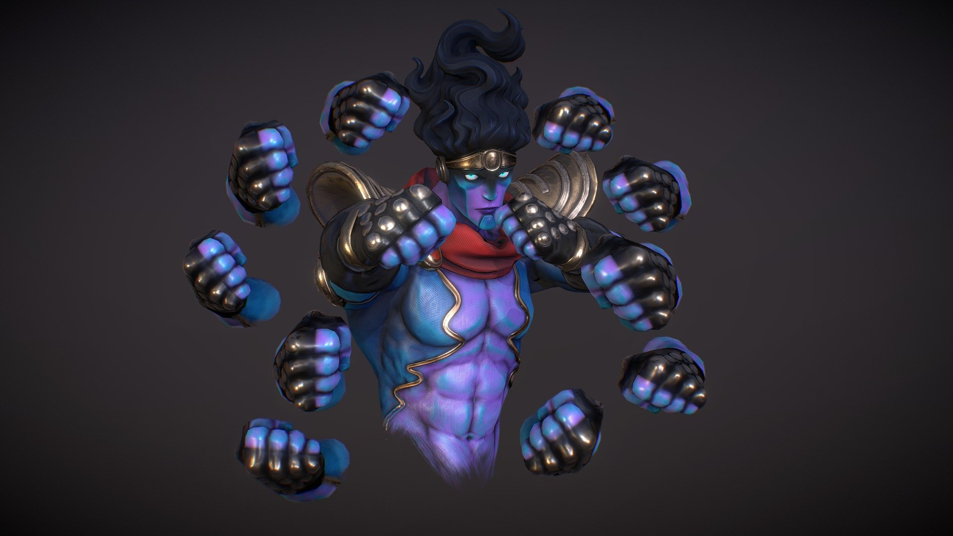 STL file Star Platinum 3D Model ⭐・3D printing template to download・Cults