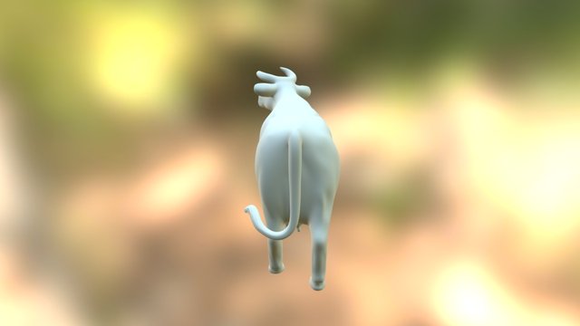 Садовая фигура Коровы от Hitsad.ru 3D Model