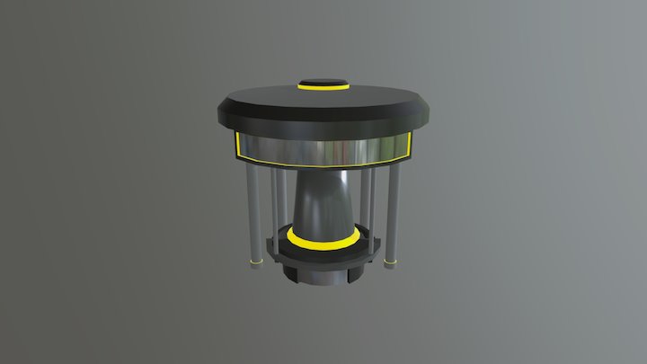 Control Tower 3D Model