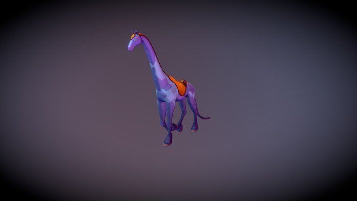 Créature Fantastique Monture - Modèle 3D Animé 3D Model