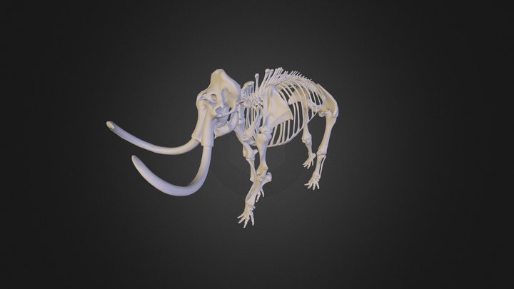 Woolly_mammoth 400K - Vizup Test 3D Model