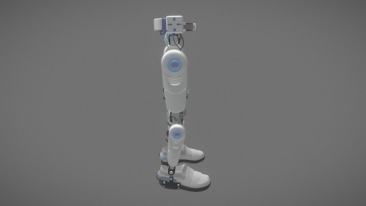 Piernas Robóticas - USS 3D Model