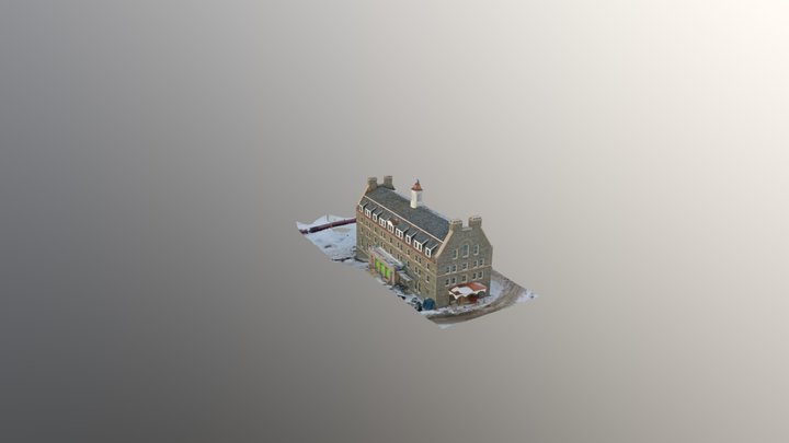 New Colgate University Dorm 3D Model