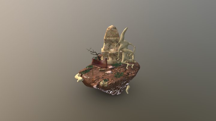 Organic Modelling - PF1 3D Model