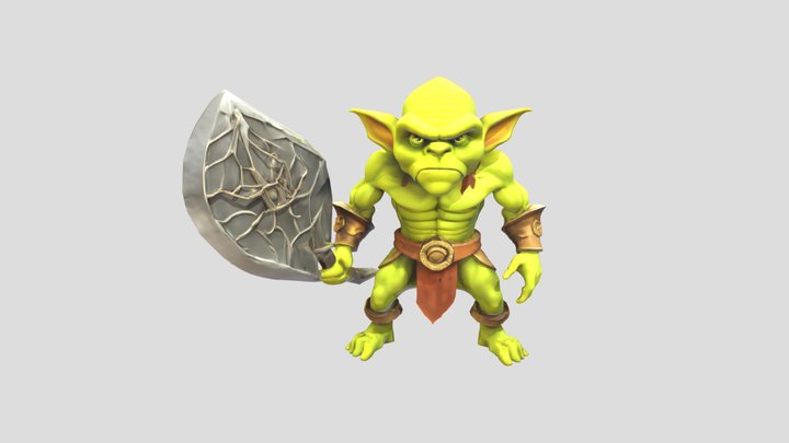 Goblin Warlord of the Shadows – Modello 3D gratuito STL