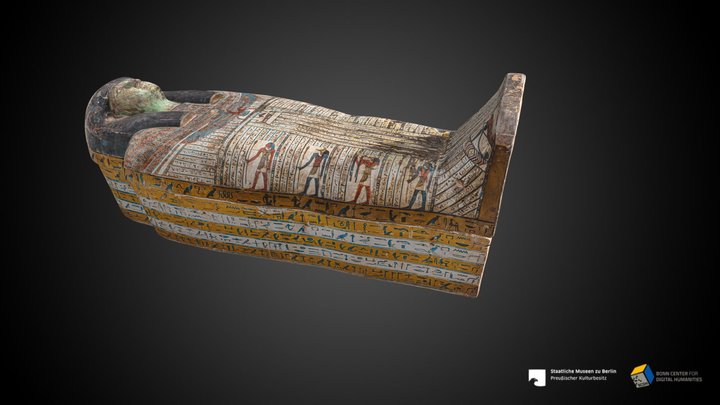 Funerary ensemble of the lady Tairkap 3D Model