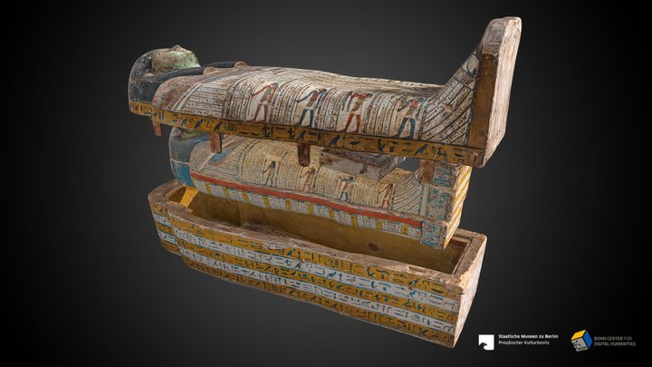 Funerary ensemble of the lady Tairkap 3D Model