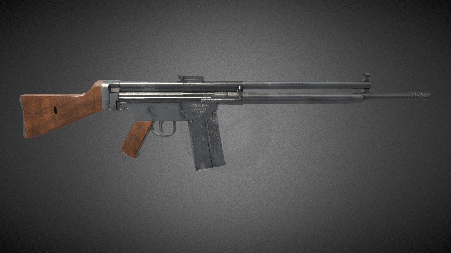 CETME A2 - Download Free 3D model by Vasily (@3D-Models-Geek) [739d74e ...