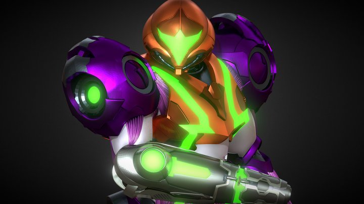 Gravity Suit from Metroid Dread 3D Model