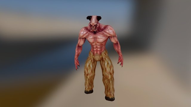 Baron Fireball 3D Model