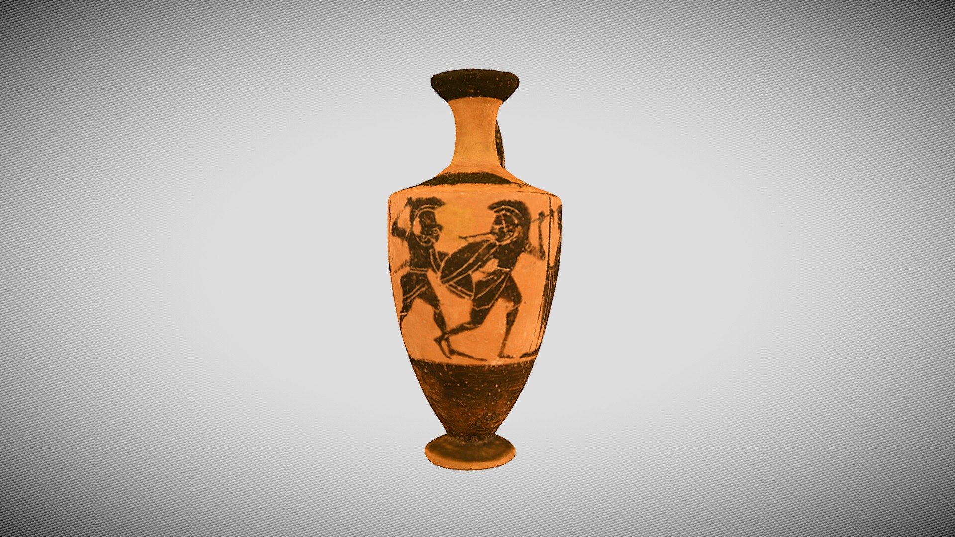 Attic Black Figure Lethykos