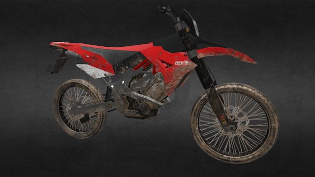 Dirt Bike 3D Model