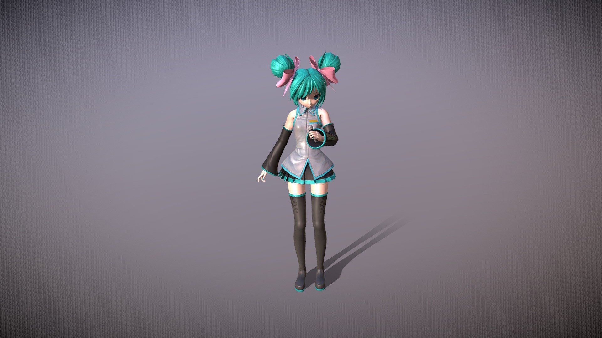 Miku Dance D Model By Redtank A Sketchfab My Xxx Hot Girl