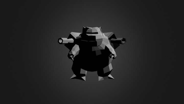 Blastoise 3D Model