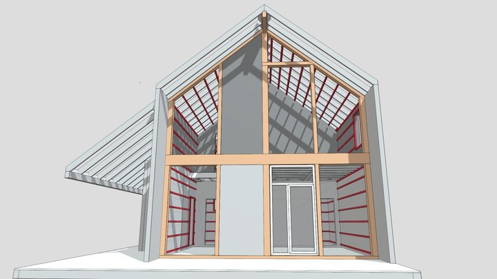 STAWROWSKY HOUSE ПЕРЕКРЕСТ 3D Model