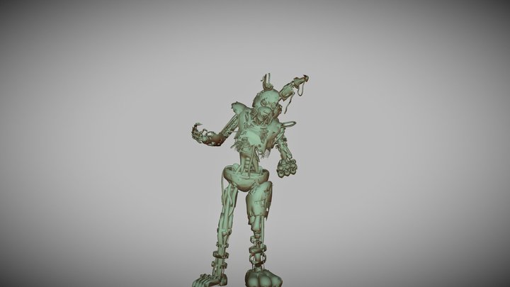 movie style Burn Trap 3D Model