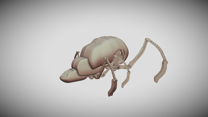 Mechanical Bug 3D Model