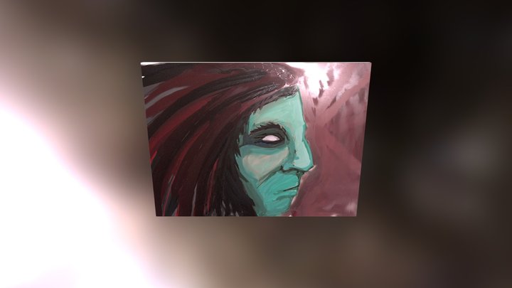 Painting in VR with an app called Vermillion 3D Model