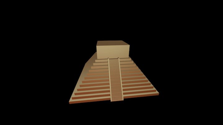 Mayan Pyramid from part 2 3D Model