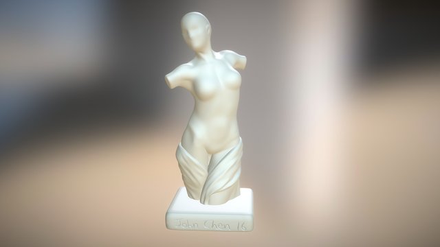 Female Fragment 3D Model