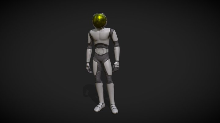 Space Ranger 3D Model