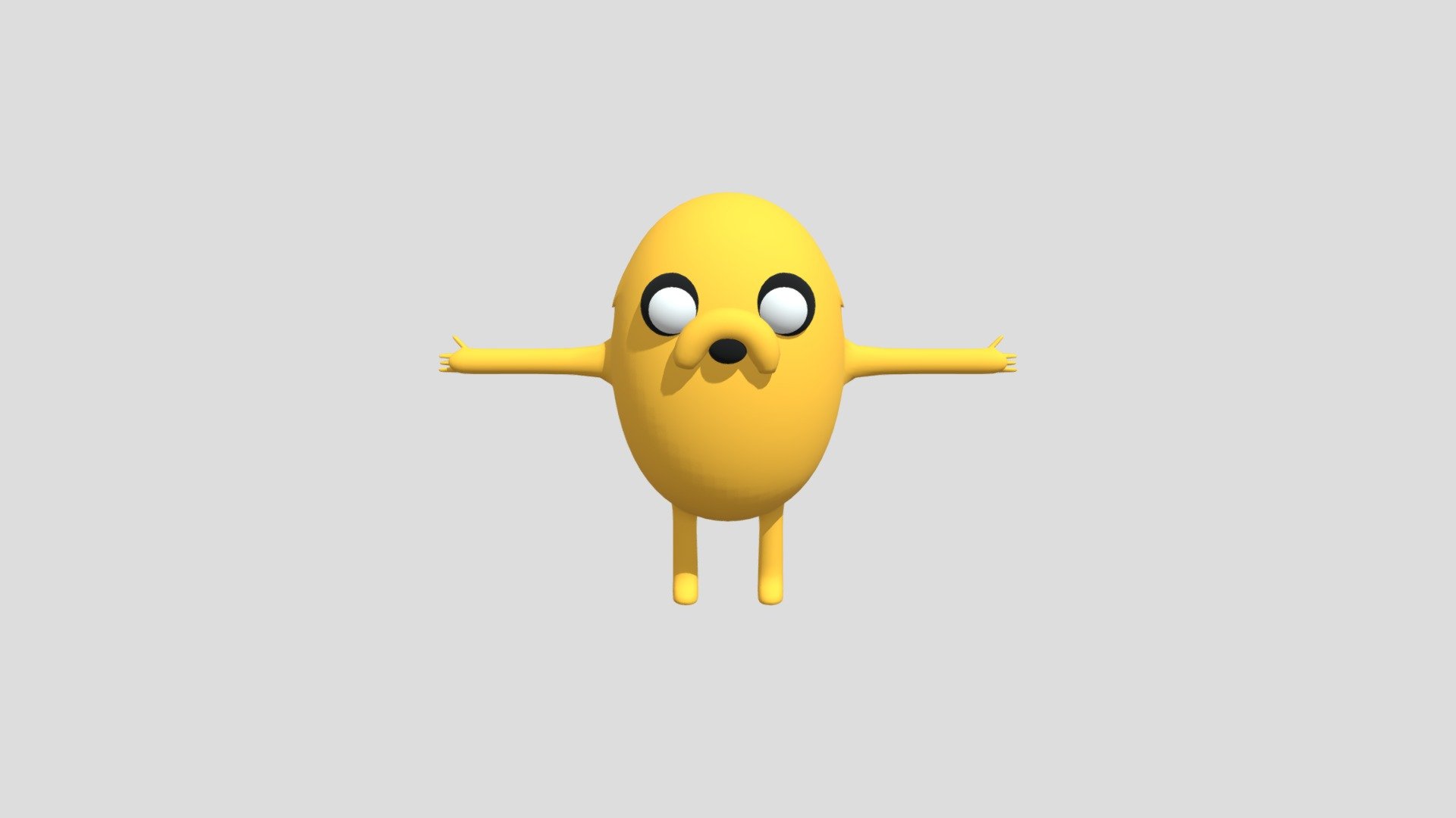 Jake El Perro - Download Free 3D model by keima01 (@keima01) [73a610b]