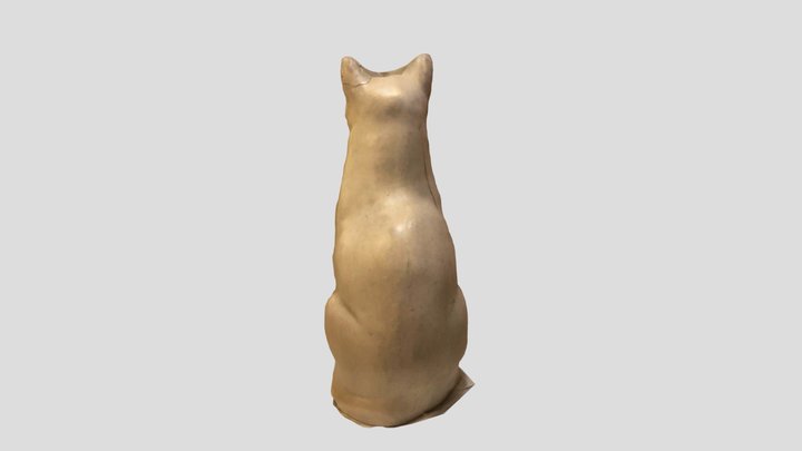 Cat statue 3D Model