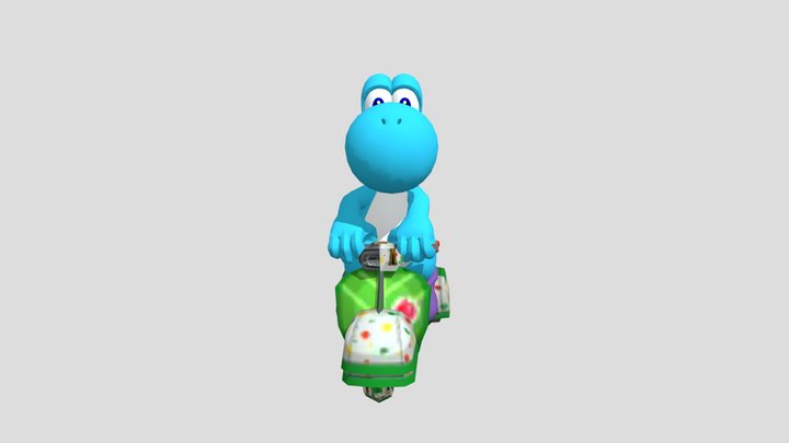 Yoshi kart 64 3D Model
