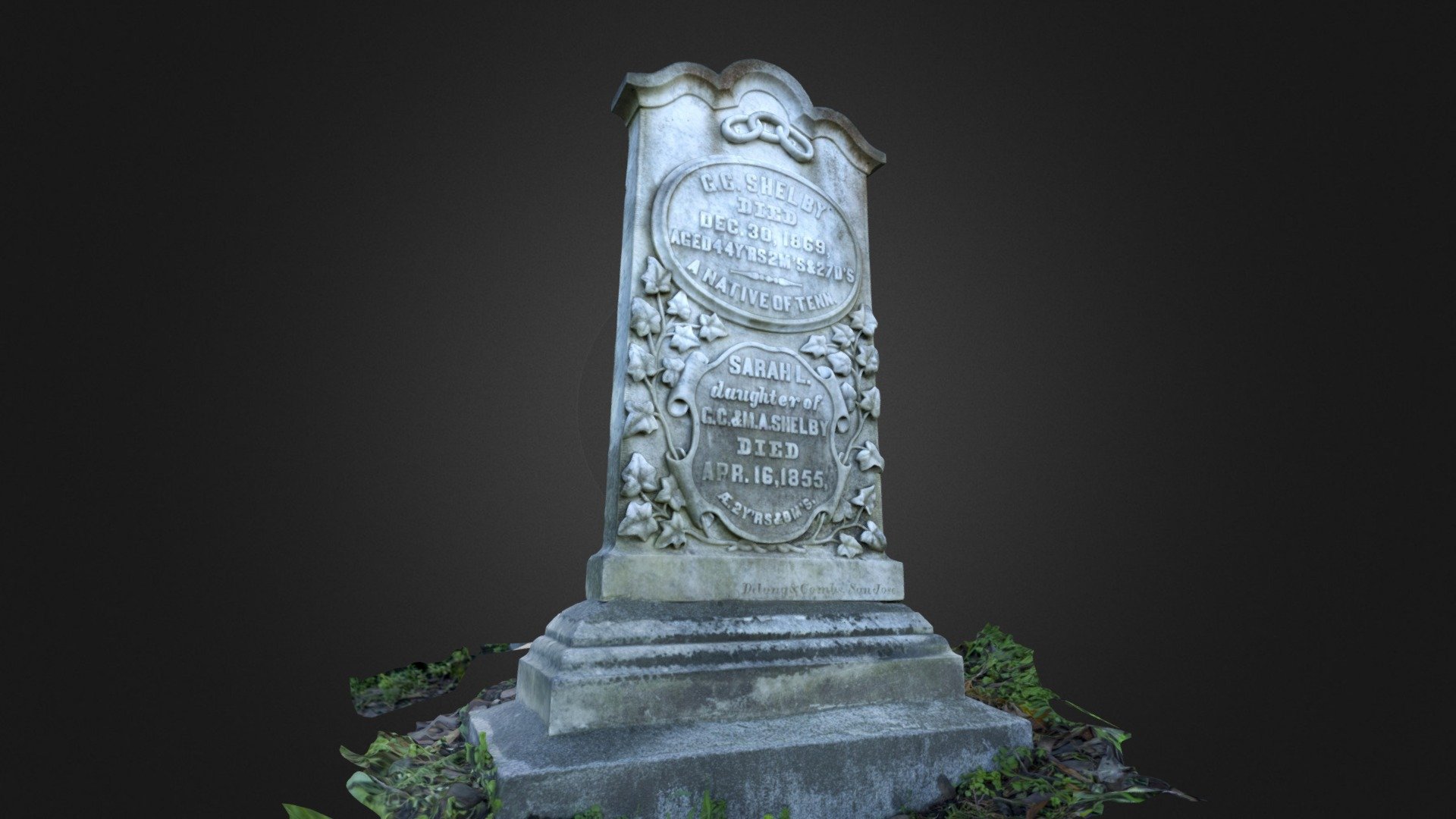 Shelby Tombstone (with Smart3dCapture3.2 Free)