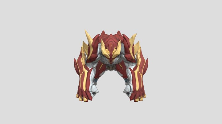 Crimson Beast 3D Model