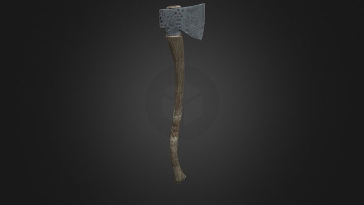 Old Forged Axe – Modelo 3D gratuito STL