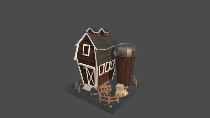 La ferme à Pascal 3D Model