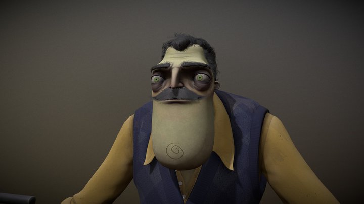 Theodore Peterson - Hello Neighbor 3 (Proto 3) 3D Model