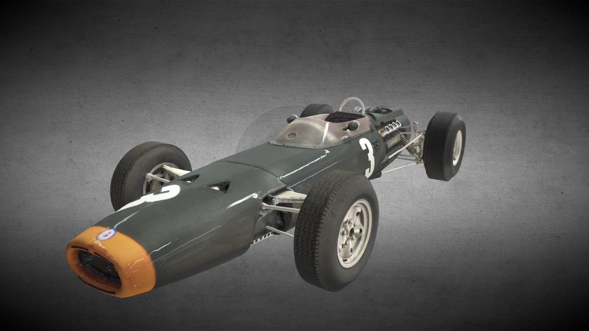 BRM_ Model Racing Car — Sketchfab embed 3D viewer