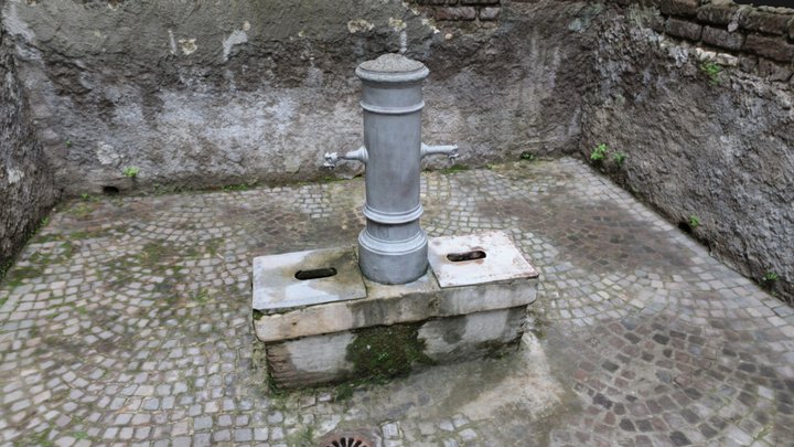 Fontana di via Del Sole (u commune) - Montecelio 3D Model