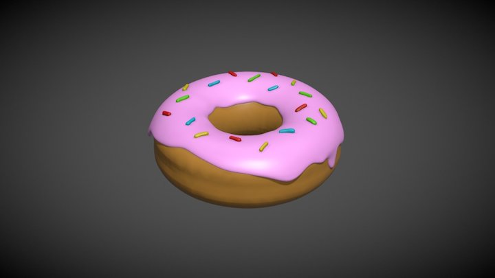Model an iced donut in ZBrush  | TUTPAD tutorial 3D Model